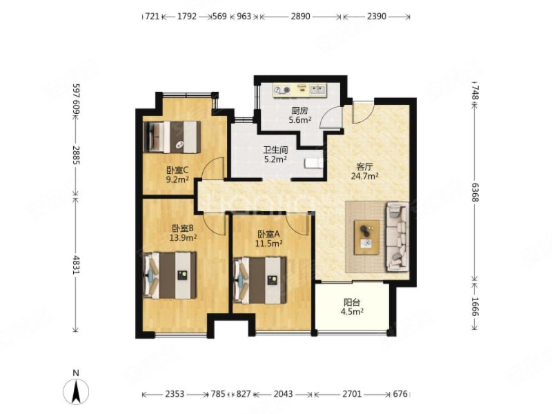 复地宴南都 小区新 购物方便 临地铁 近医院 正规商品房