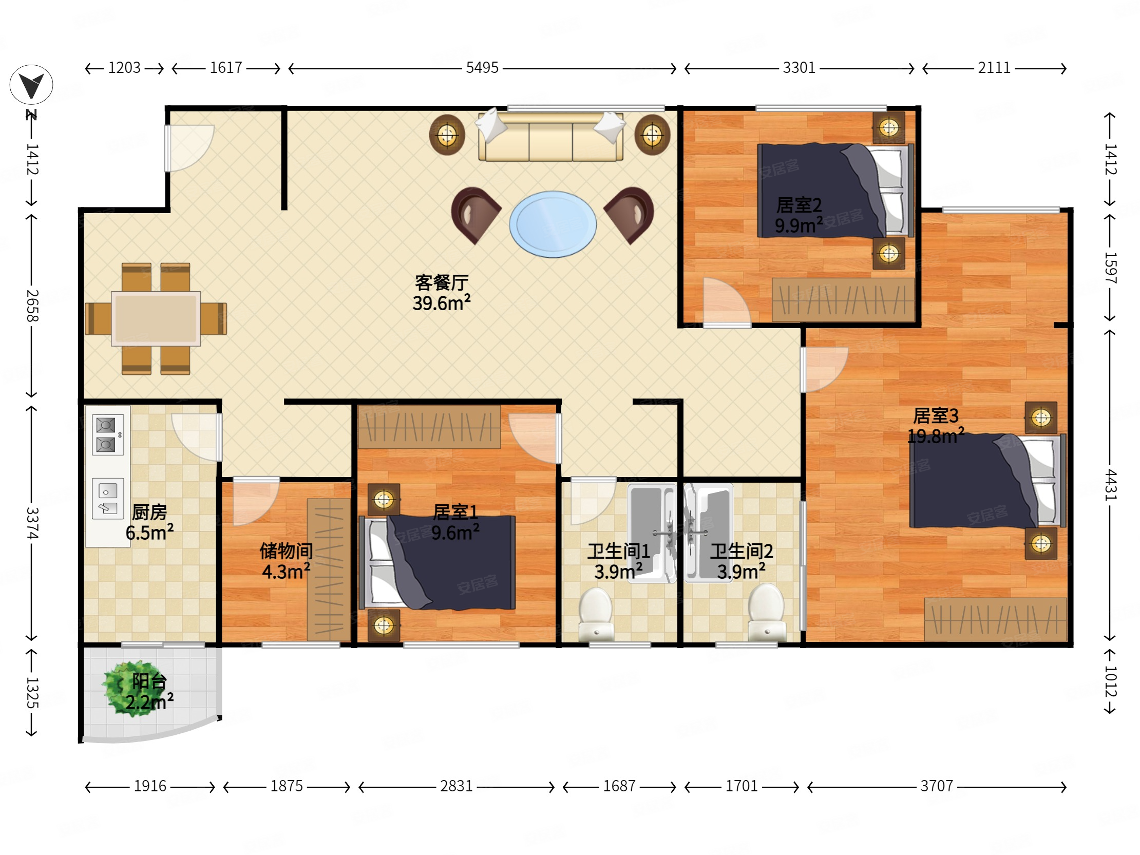 百仕达花园一期