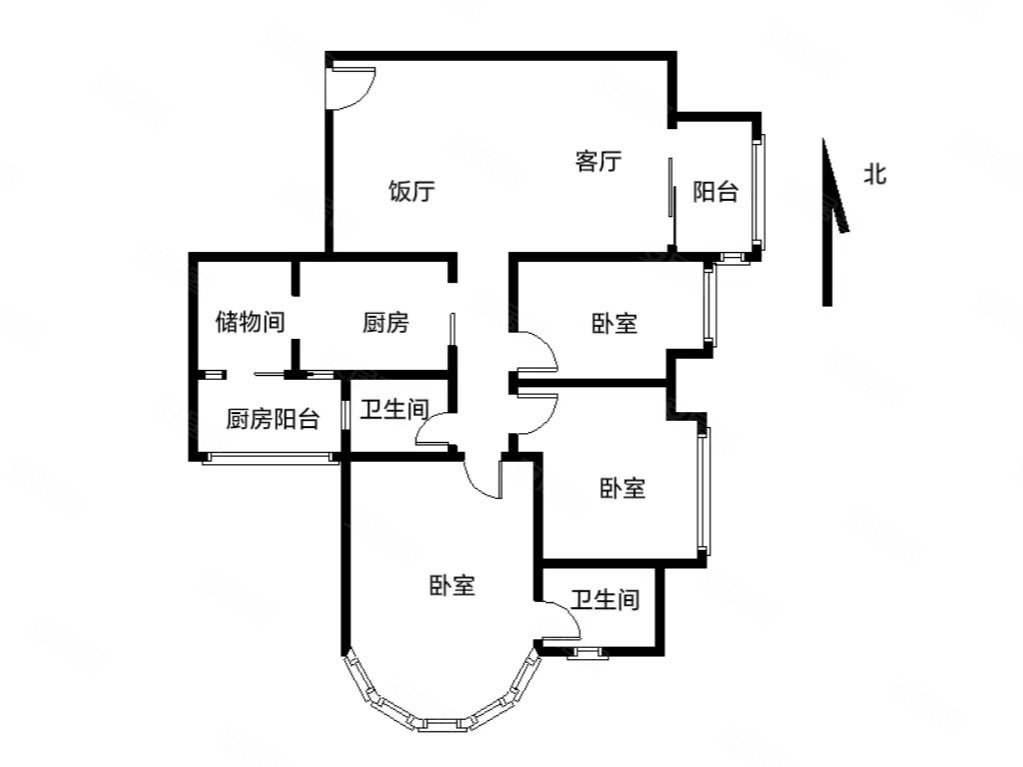 骏景花园 3 房  110 方 配套成熟 交通便利 繁华地段