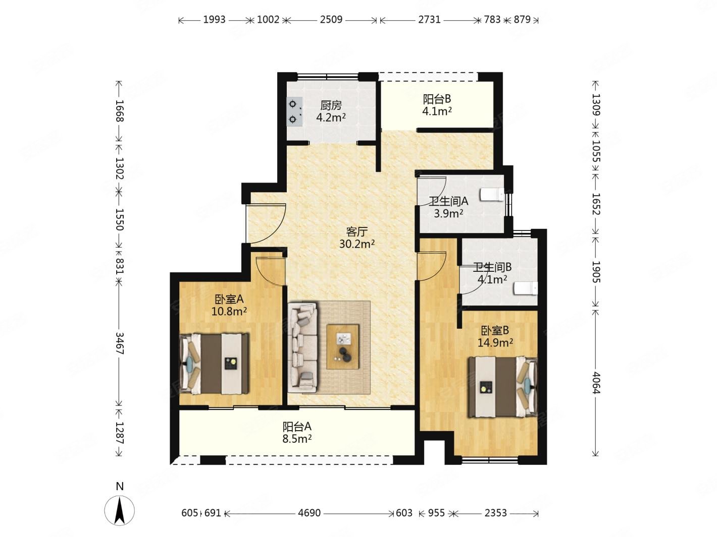 中天珺府小高层,诚心出售,看房方便,价格可商量,采光好