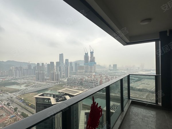 深圳南山前海前海天境花园龙光天镜,高层无遮挡河景!出租房源真实图片