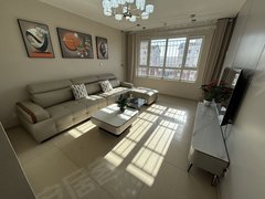 银川兴庆新一中无中介费，吾悦广场旁博雅家园一区精装两居室，家具家电齐全出租房源真实图片