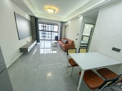 湖州吴兴八里店镇自己房子 无中介 汀泽湾整租两室两厅两卫家具家电齐全，拎包入出租房源真实图片