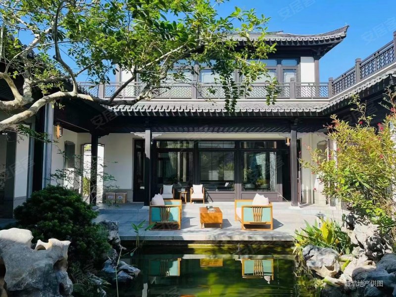 珠海翠湖香山中式别墅一线高尔夫景 下庭院全明户型 错过再无,九洲绿