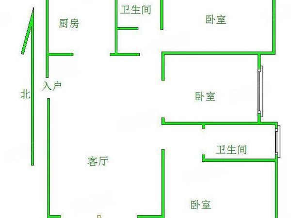 朝阳首府 3室1厅1卫 精装修 电梯房 137平,竞秀租房-保定58安居客