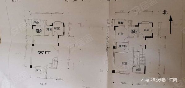 江东花城4室2厅3卫165.71㎡南北210万