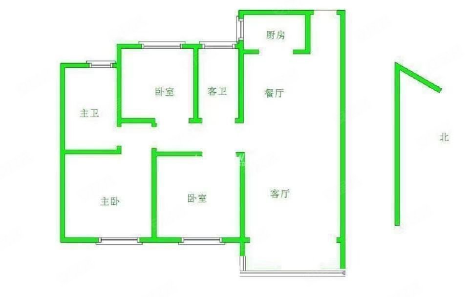 华润置地昆仑御二手房,339万,3室2厅,2卫,130平米-济南安居客