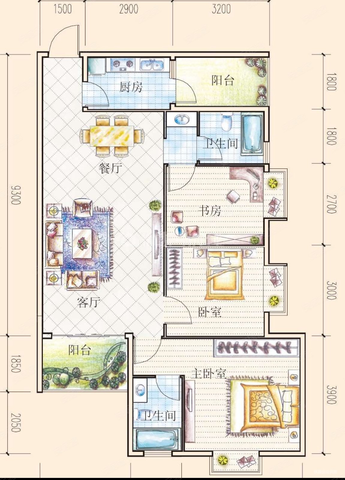 110平贵阳市花果园满五观景房