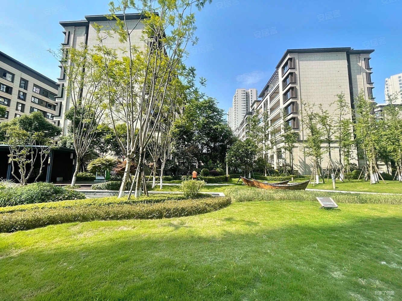 礼嘉头排临崖华侨城嘉陵江天纯改善大平层版式横厅