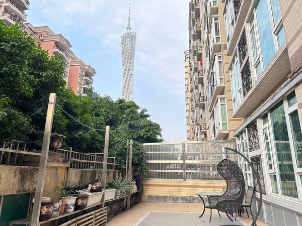 【多图】帝景华苑,广州塔租房,帝景华苑 带80平大露台 可望广州塔