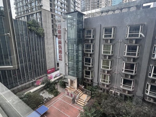 重庆渝中解放碑美力大厦解放碑商圈中心 美力大厦一室端头户型双