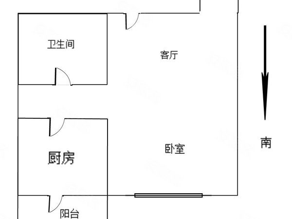 天津河西小海地泓安园双林泓安园一室一厅 靠近地铁 交通便利 有电梯