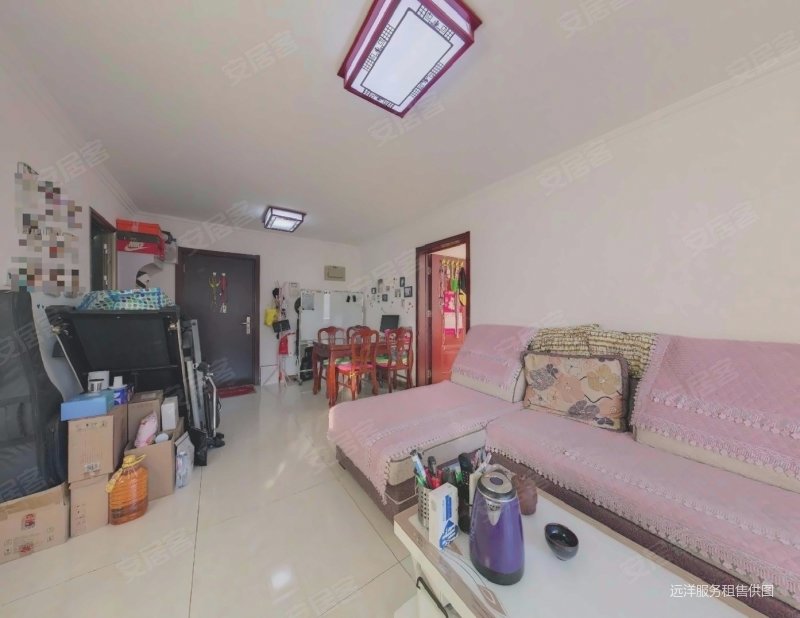 物业卖房丽景长安二期正规一室一厅方正格局没有浪费