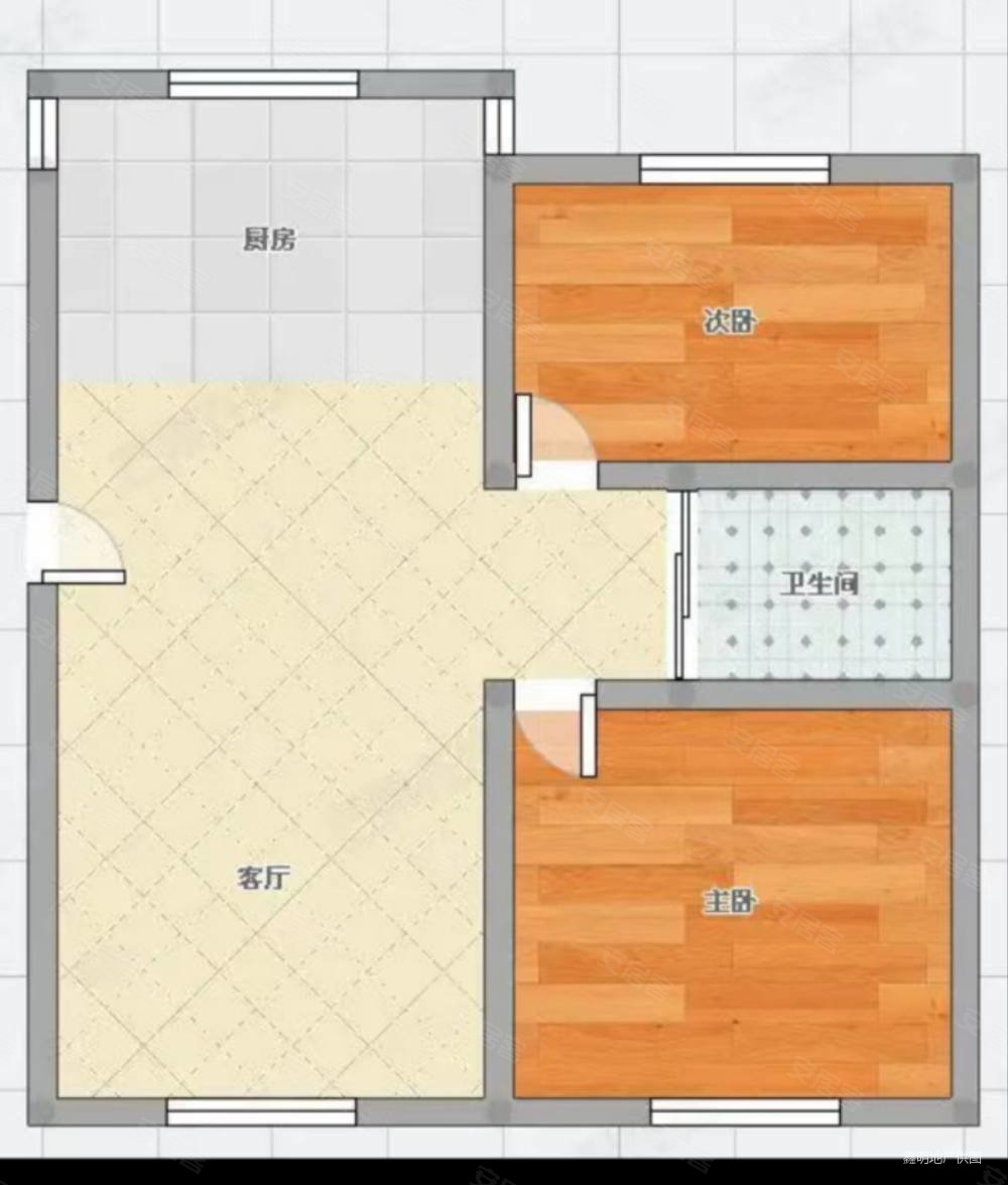 怡和花园4室2厅2卫127㎡南北68.8万