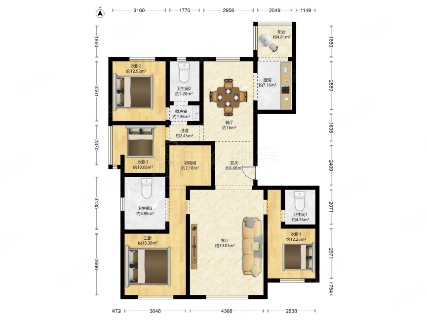 ( 店长力荐 )泰禾金府大院  位置次顶层