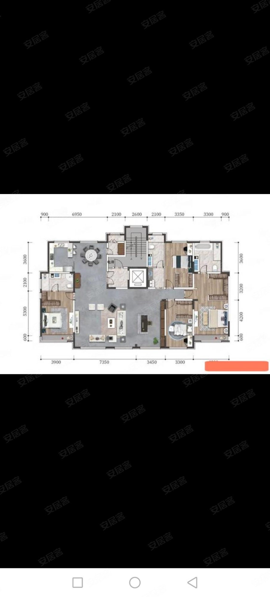 房东自住精装修.可做62户型,客厅挑高6米.长郡通知书