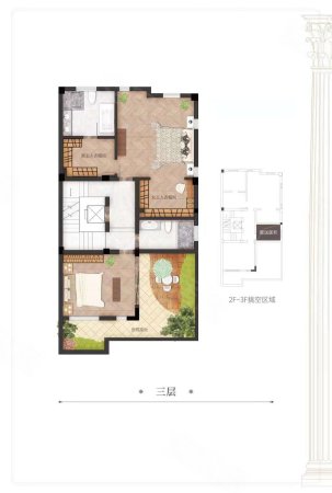 滨江壹号(别墅)5室2厅3卫267㎡南北350万