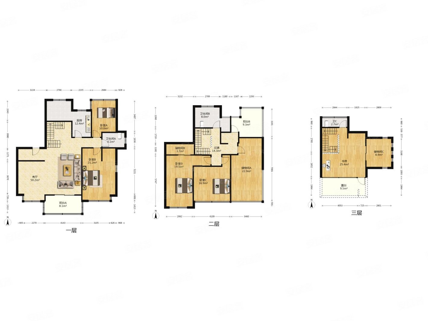 洋房顶跃3层大露台格局好采光足满2年随时看价可谈