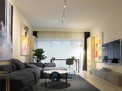 北京朝阳建外大街近国贸CBD 财富中心大两居 精装入住 品质生活出租房源真实图片