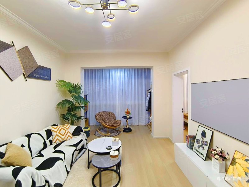 满五 海埂大坝旁 精装二房 南北向有日照 带家具提包入住,听涛雅苑