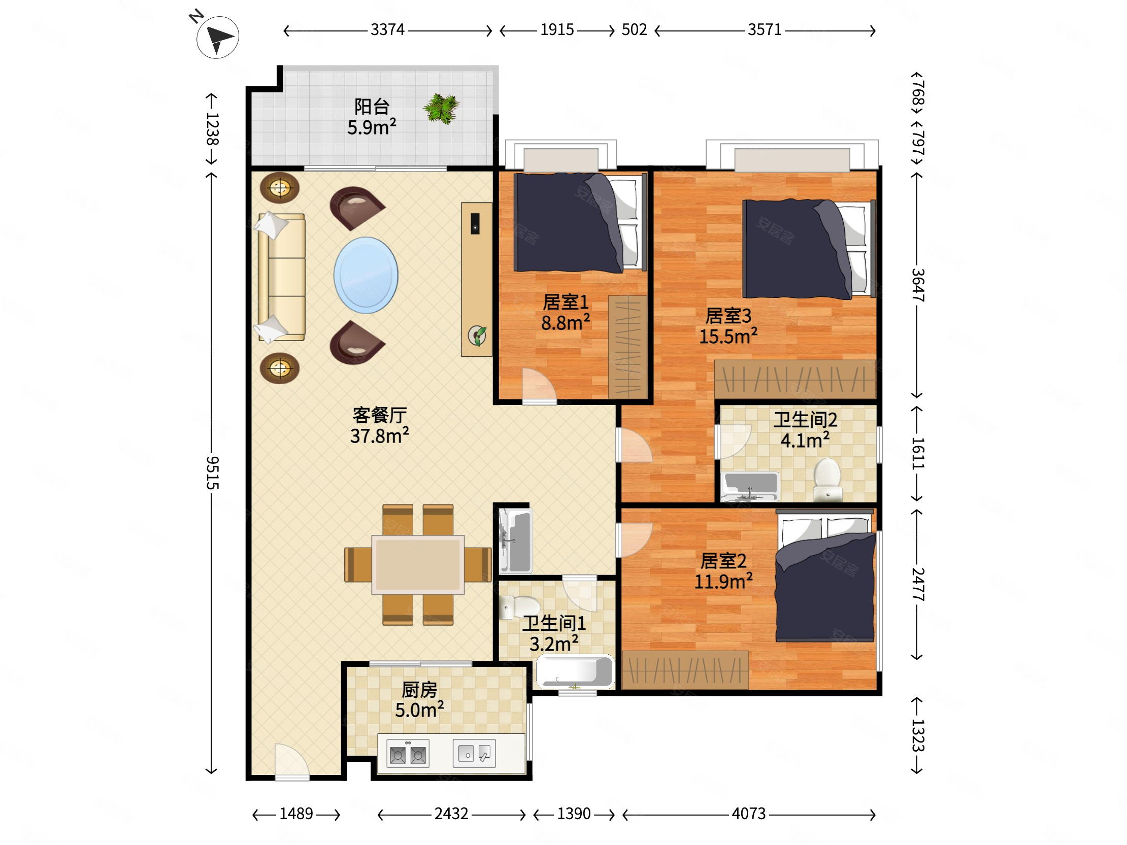 急急急还可以少8万单价12xxx买万科柏悦湾精装三房
