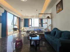 乐山市中万达广场万达广场 精装修 家具家电齐全 好晾衣服 视野采光好出租房源真实图片