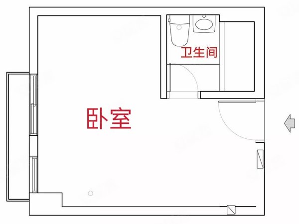 苏州吴江汾湖华府西区华润万家旁华府精装一室 独立卫生间 家电全新