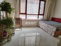 黑河北安德隆购物中心保丰御园电梯房52平,南向一室一厅12500一年拎包入住出租房源真实图片