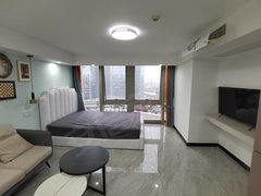 重庆渝北中央公园龙湖天街旁，精装一室，轻轨旁出租房源真实图片