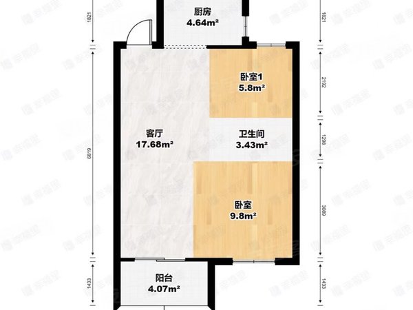 大东海中央府平面图图片