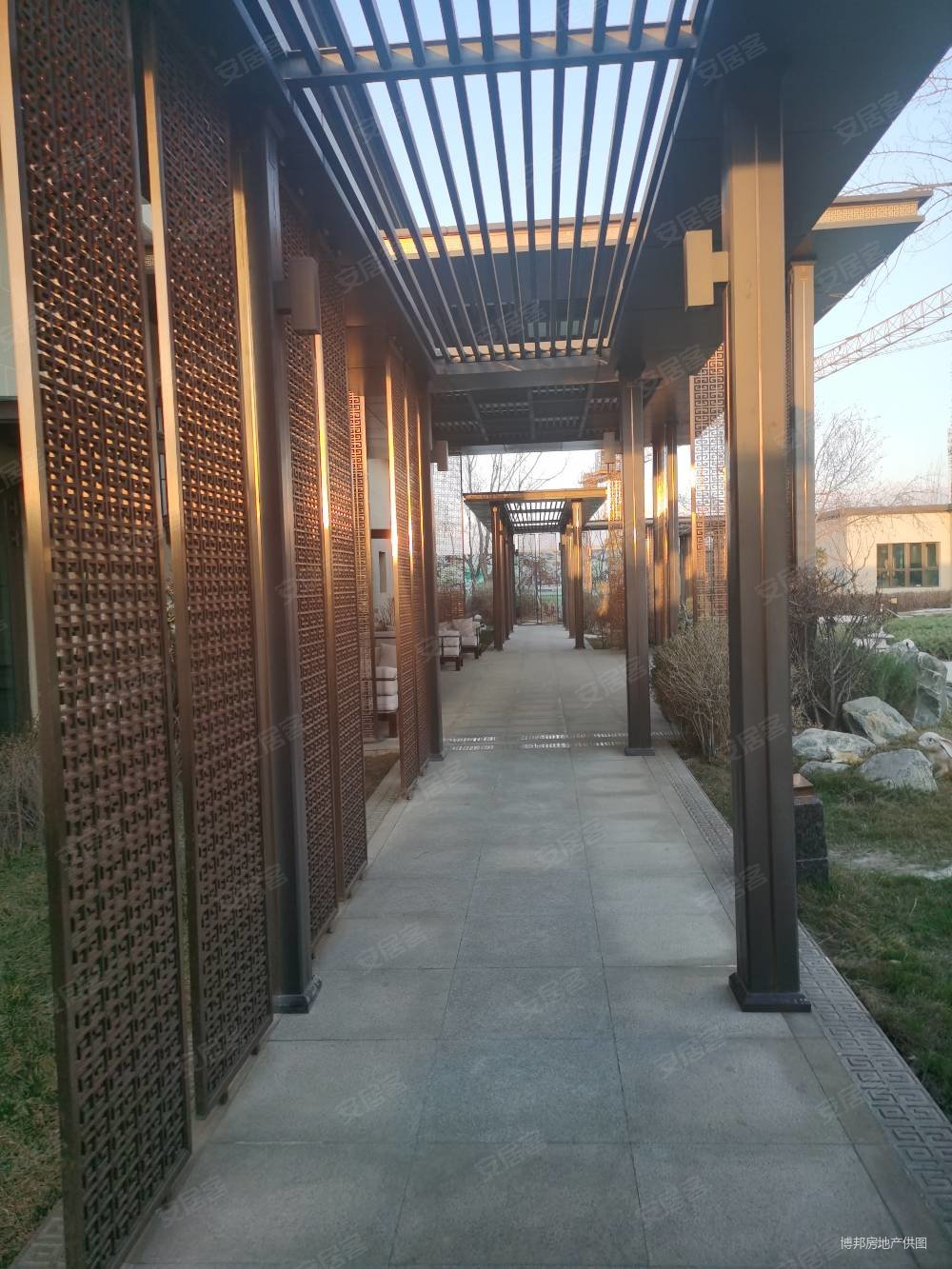 171平米平层 中式园林设计 红光山 益民大厦旁 领地兰台府