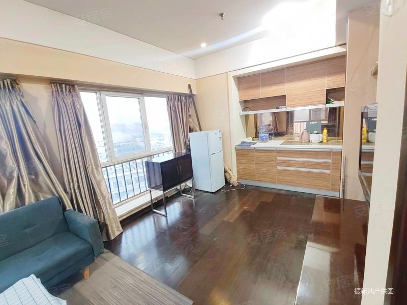 有地暖 观景房,时代奥城商住楼二手房,75万,1室1厅,1卫,56平米-天津