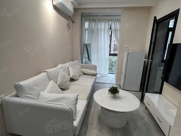 【多图】瑞恒家园,章江路租房,近中创万象城精装一室一厅阳台 天然气