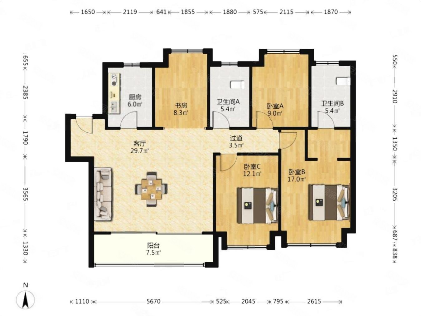苏州房产网>苏州二手房>工业园二手房>斜塘二手房>泊云庭>