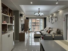 达州大竹北城新区北城新区精装两房,全屋中央空调,第一次对外出租,拎包入住出租房源真实图片