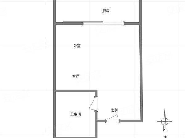 【多图】中南玖宸(商住楼),蔡家租房,精装单配 家电齐全 生活方便