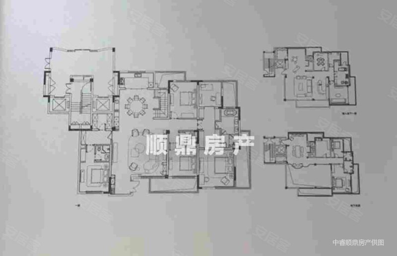 复地大鱼VILLA6室3厅3卫605㎡南北2300万