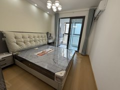 亳州谯城华富广场玫瑰园一室朝南出租，紧邻宝龙广场，精装修，家具家电齐全，月付出租房源真实图片