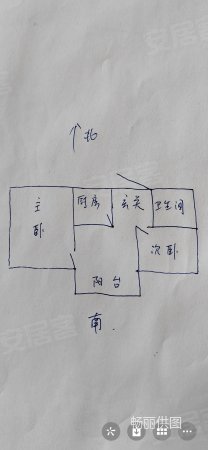 金驹股份公司社区2室1厅1卫60㎡南25万