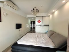 淮南田家庵淮南时代广场新上 市中心八佰伴向南 汇金广场精装公寓 诚心出租 拎包入住出租房源真实图片