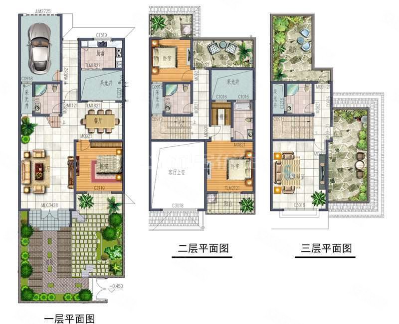 美的国宾府B区4室2厅2卫143.34㎡南北150万