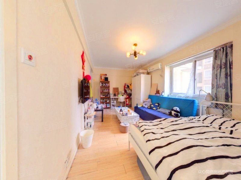 大寨路 华府新桃园 一室带大阳台 光线好 单价低