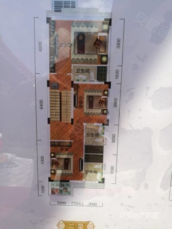 观澜珠江御景别墅前后100平花园挑高客厅带电梯井