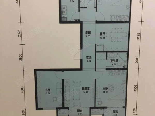 北京朝阳百子湾广华新城广华新城三居147平 一梯一户 地暖不临街 先到