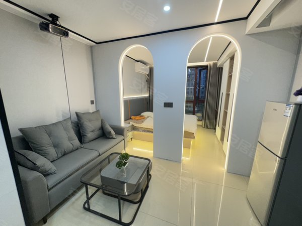 金华东阳东阳江北金家小区899起租总部附近 全屋智能带投影 电梯好停车 随时看房出租房源真实图片