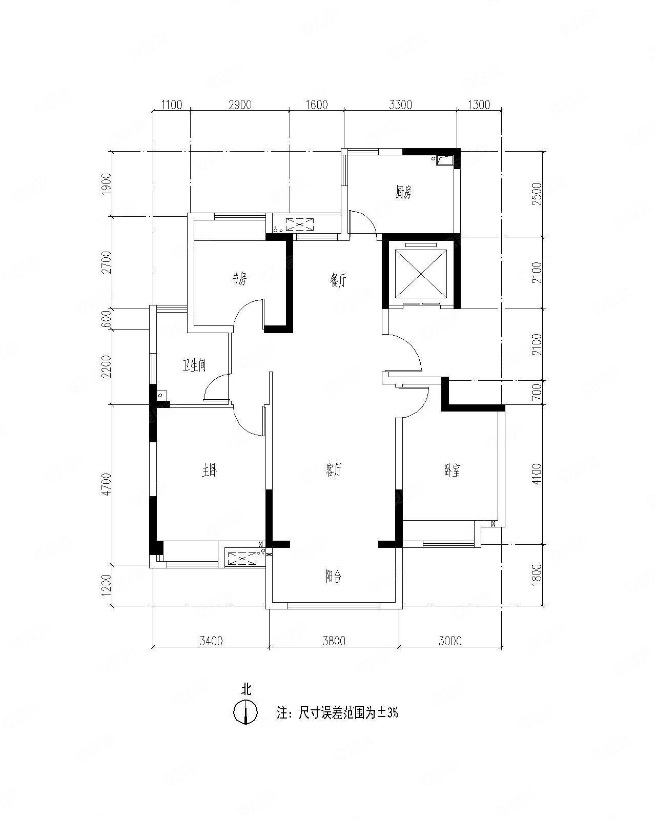 御景新城精装婚房未住关门卖中间好楼层看房方便