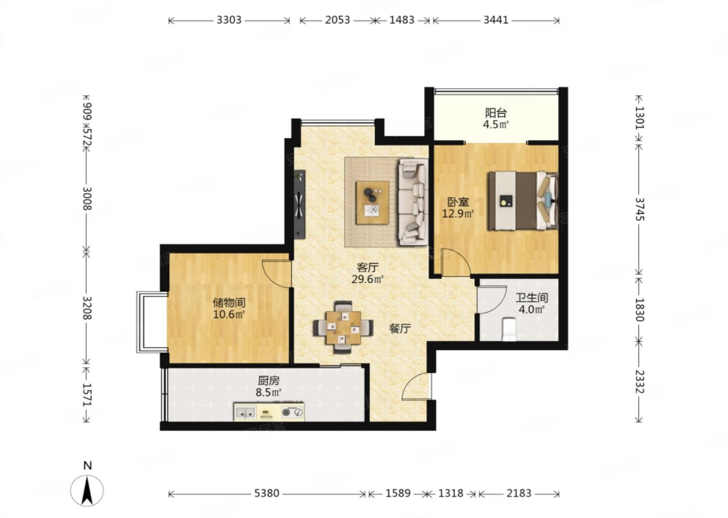 城北文景路地铁口两室旭景兴园次新小区可按揭