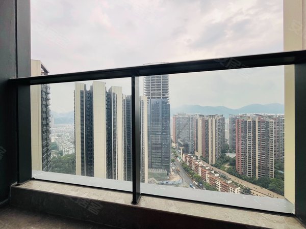 【多图】深国际万科和颂轩(商住楼),梅林关口租房,朝南单房急租,白