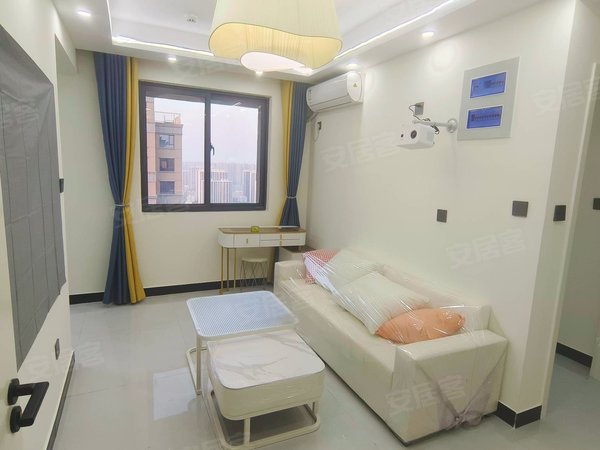 如东源利国际城小区精装短租月付 带投影仪阳台 常青路 百花村地铁口