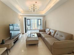 海口美兰海甸好房就一套 恒大美丽沙天璟精装两房 全屋定制 家具齐全拎包入出租房源真实图片